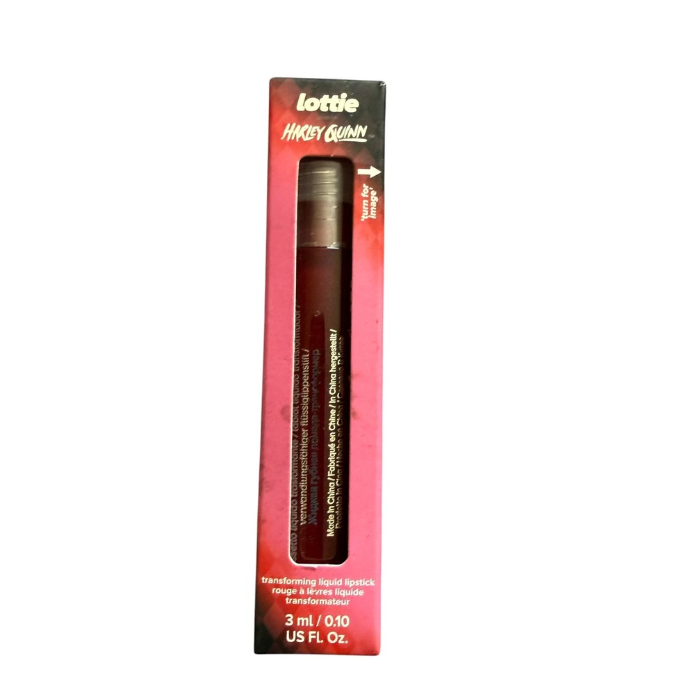 Lottie Harley Quinn Lipstick Womens 3ml Killin It New Glitter Switch LHQ025